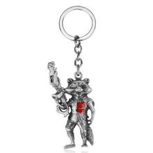 Load image into Gallery viewer, Rocket Raccoon Keychain