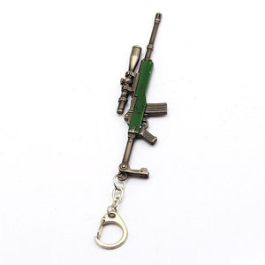 PUBG Guns Keychain
