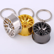 Load image into Gallery viewer, Car Rim Keychain