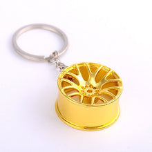 Load image into Gallery viewer, Car Rim Keychain