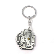 Load image into Gallery viewer, Captain Marvel Beeper Metal Keychain